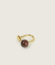 Load image into Gallery viewer, Accessories I Carl Auböck x SAGAN Vienna Stone Keychain Mars I white background