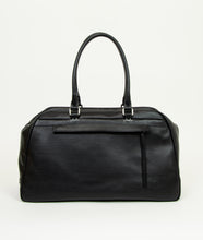 Load image into Gallery viewer, Watoji I Day Runner 43 I black I frontal view with front pocket I white background
