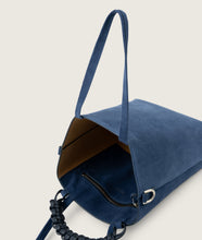 Load image into Gallery viewer, Pazar Tote Nano Suede Denim