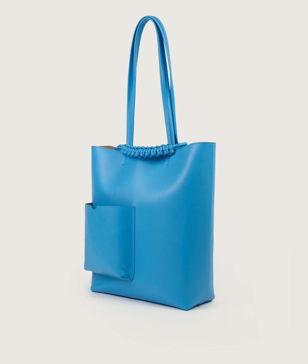 Pazar Book Tote Polar route Blue – sagan-vienna