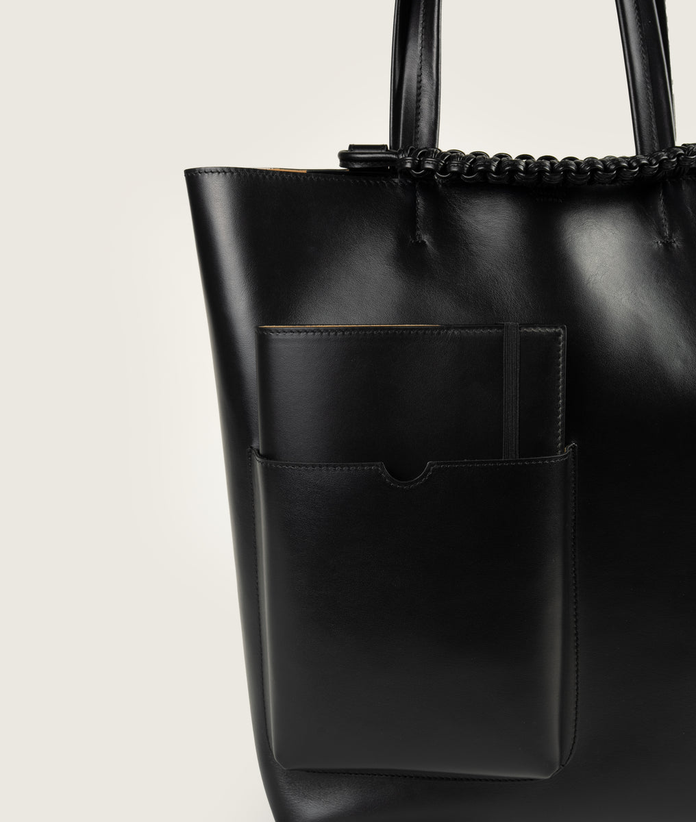 Pazar Book Tote Black – sagan-vienna
