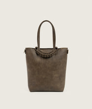 Load image into Gallery viewer, Pazar I Pazar Tote Nano Antique Brown I front view I white background