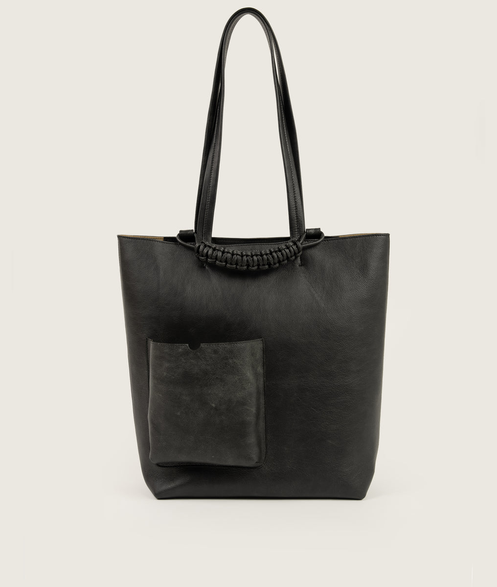 Pazar Book Tote Antique Black – sagan-vienna