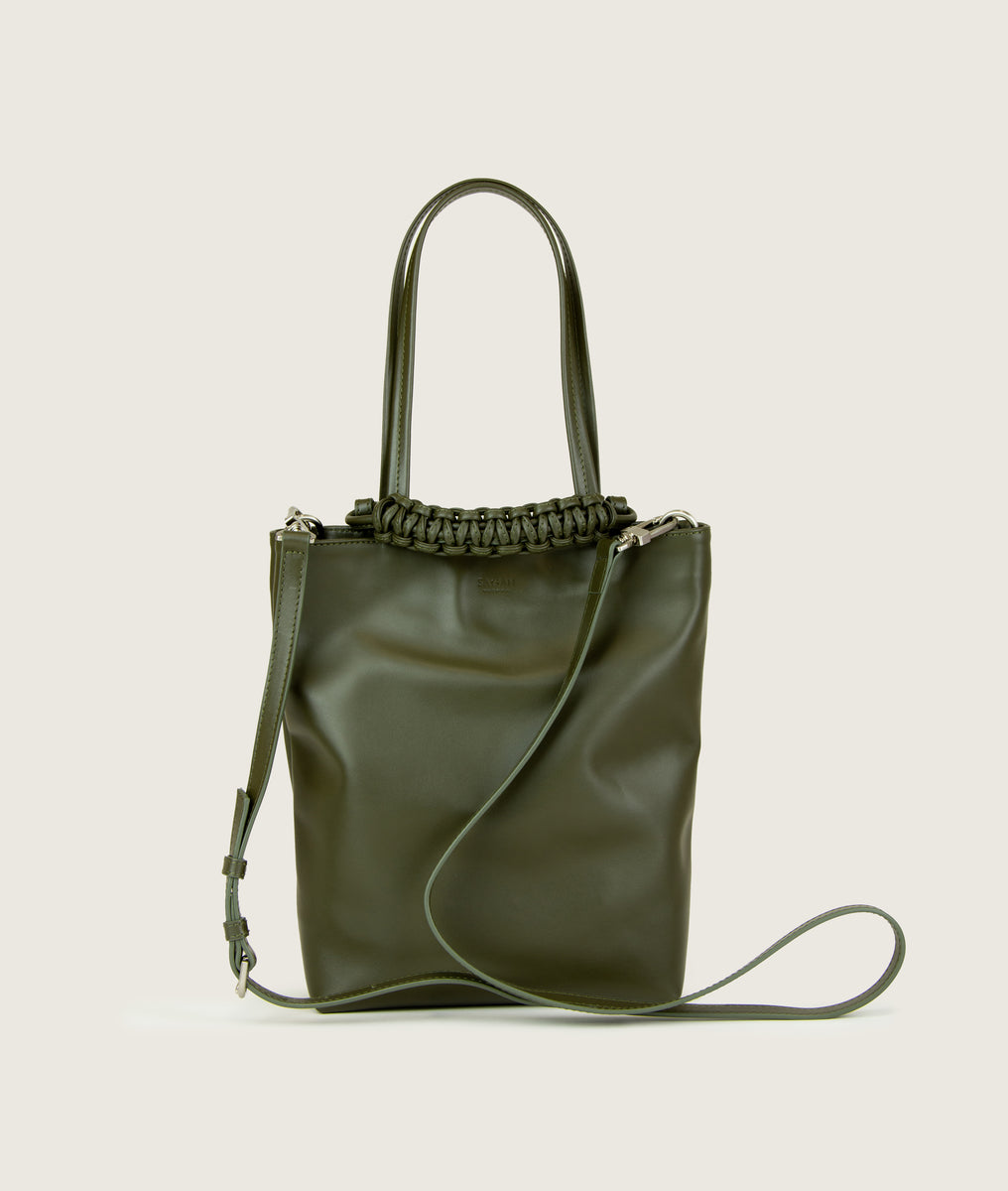 Pazar Tote Nano Olive Green – sagan-vienna