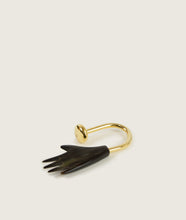 Load image into Gallery viewer, Accessories I Carl Auböck x SAGAN Vienna keychain hand I white background