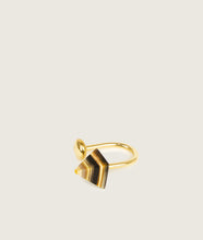 Load image into Gallery viewer, Accessories I Carl Auböck x SAGAN Vienna keychain pyramid I white background