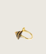 Load image into Gallery viewer, Accessories I Carl Auböck x SAGAN Vienna keychain pyramid I white background