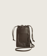 Load image into Gallery viewer, FORMA I Bourse Bag Espresso I Espresso color I front view I white background