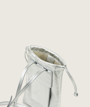 Load image into Gallery viewer, Bourse Bag Silver Soft Lamb Leather