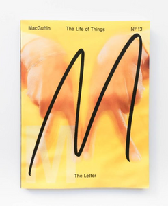 MacGuffin Magazine #13 – The Letter I Mahazin cover on white background