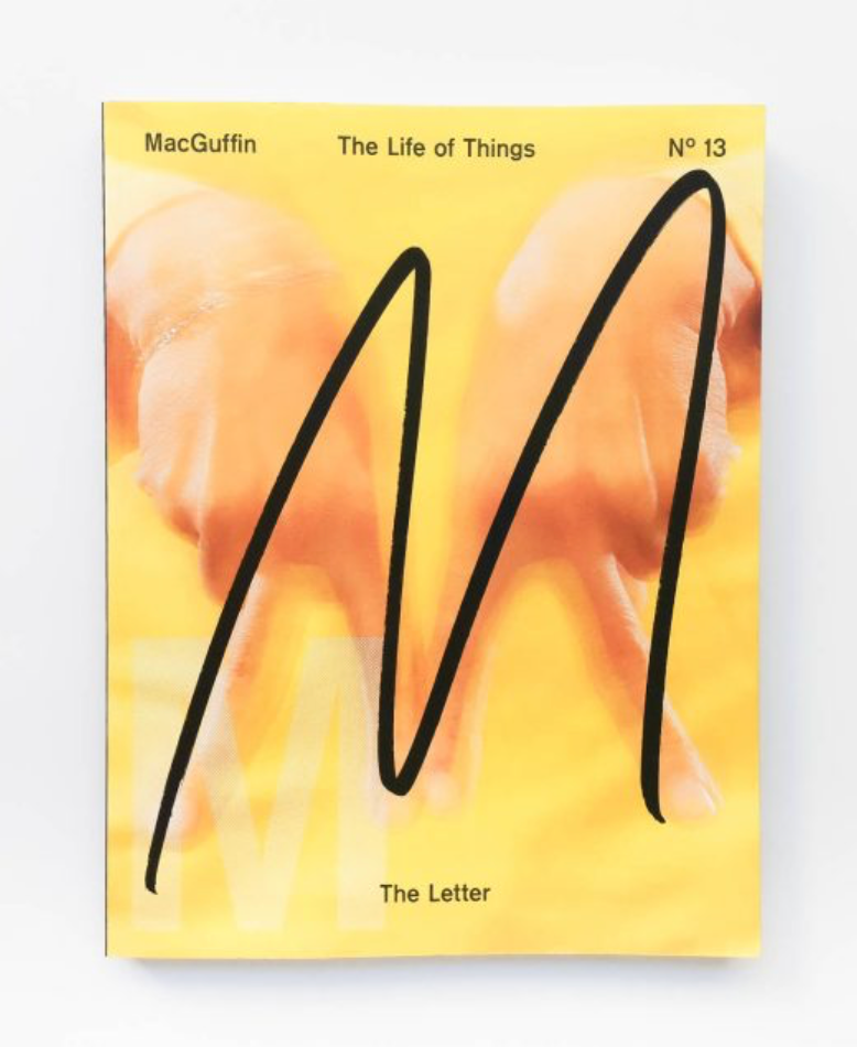 MacGuffin Magazine #13 – The Letter I Mahazin cover on white background