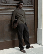 Load image into Gallery viewer, Pazar Book Tote Handwoven Wiener Geflecht Brown