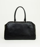 Load image into Gallery viewer, Watoji I Day Runner 43 I black I from behind, white japanese stitch detail I white background