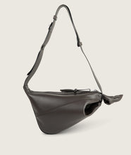 Load image into Gallery viewer, Furoshiki Crossbody Bag M  Espresso