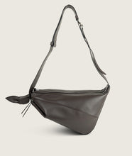 Load image into Gallery viewer, Furoshiki Crossbody Bag M  Espresso