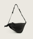 Load image into Gallery viewer, Furoshiki Crossbody Bag M Black