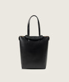Load image into Gallery viewer, Pazar Tote Nano Grape leather Black with black stitching