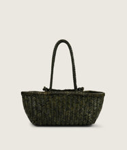 Load image into Gallery viewer, Pazar Tote Boat Handwoven Olive