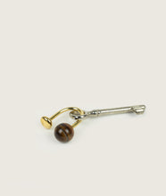 Load image into Gallery viewer, Carl Auböck x SAGAN Vienna stone keychain Jupiter