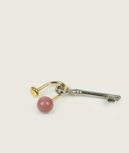 Load image into Gallery viewer, Carl Auböck x SAGAN Vienna stone keychain Pink Planet