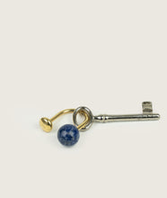Load image into Gallery viewer, Carl Auböck x SAGAN Vienna stone keychain Earth