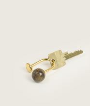 Load image into Gallery viewer, Carl Auböck x SAGAN Vienna stone keychain Jupiter