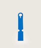 Load image into Gallery viewer, Luggage Tag Italy Blue Leather