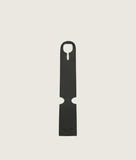 Load image into Gallery viewer, Luggage Tag Black Leather