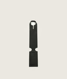 Load image into Gallery viewer, Luggage Tag Black Leather
