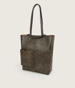 Pazar Book Tote Antique Brown