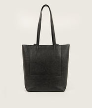 Load image into Gallery viewer, Pazar I Pazar Book Tote Antique Black I back view I white background