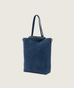 Pazar Tote Nano Suede Denim
