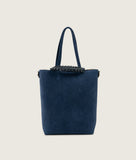 Load image into Gallery viewer, Pazar Tote Nano Suede Denim