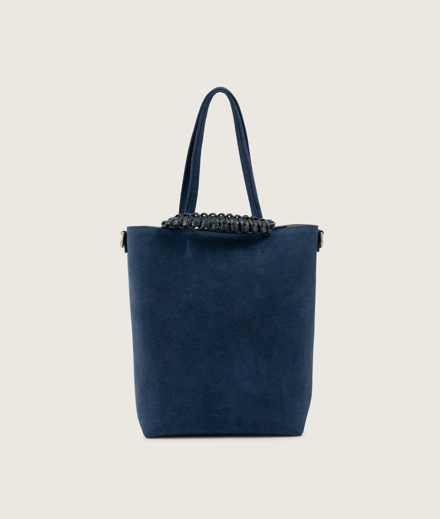 Pazar Tote Nano Suede Denim