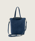 Load image into Gallery viewer, Pazar Tote Nano Suede Denim