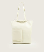 Load image into Gallery viewer, Pazar I Pazar Book Tote Packable latte I front view I white background