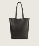 Load image into Gallery viewer, Pazar Book Tote Black Soft Leather