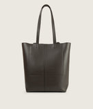 Load image into Gallery viewer, Pazar Book Tote Espresso Soft Leather