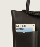 Load image into Gallery viewer, Pazar Book Tote Espresso Soft Leather