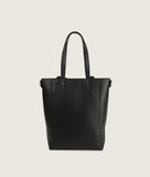 Load image into Gallery viewer, Pazar Book Tote Nano Black Soft Leather