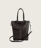 Load image into Gallery viewer, Pazar Book Tote Nano Espresso Soft Leather