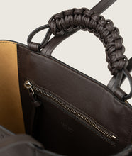 Load image into Gallery viewer, Pazar Book Tote Nano Espresso Soft Leather