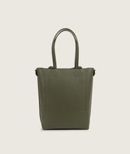 Load image into Gallery viewer, Pazar Book Tote Nano Olive Soft Leather