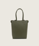 Load image into Gallery viewer, Pazar Book Tote Nano Olive Soft Leather