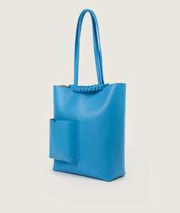 Pazar Book Tote Polar Route Blue