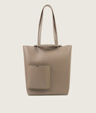 Load image into Gallery viewer, Pazar I Pazar Book Tote Grayge I front view I white background
