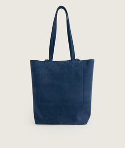 Pazar Book Tote Suede Denim