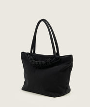 Load image into Gallery viewer, Pazar Tote M Charcoal black plant dyed nylon