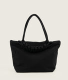 Load image into Gallery viewer, Pazar Tote M Charcoal black plant dyed nylon