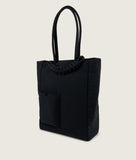 Load image into Gallery viewer, Pazar Book Tote Charcoal Black Plant Dyed Nylon